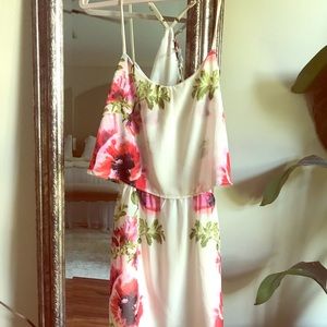 Buffalo David Bitton Ivory Floral Dress